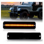 Luz Led Marcador Lateral Para Jeep Wrangler Yj Lente Ahumada Jeep Wrangler