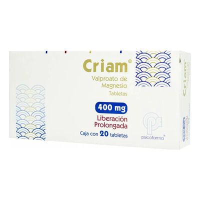 Criam Lp Tableta 400 Mg, 20 Tabletas | Envío gratis