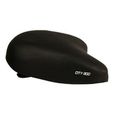 Asiento Urbano Forza P/bicicleta C/broche Negro City-300