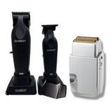 Combo Kit Everest Commander Clipper Trimmer + Shaver Everest