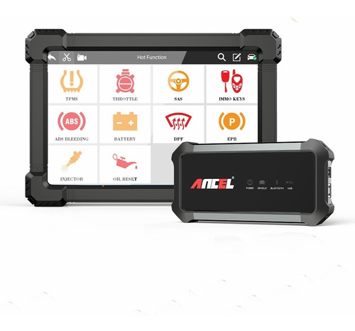 Escáner De Coche Ancel X7 Bluetooth Profesional Obd 2