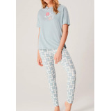 Pijama Feminino Longo Hering 7cvw