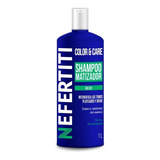 Color Y Care Nefertiti  Shampoo Matizador Bleu 1 Lt.