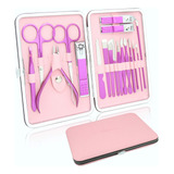 Glamne Manicura Pedicura Set Profesional Cuidado De Uas Kit