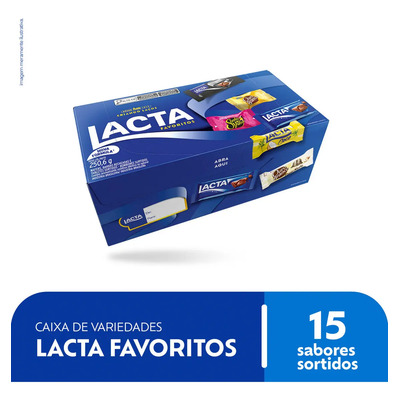Caixa de Chocolates Bombom Variedades Favoritos 250,6g Lacta | MercadoLivre