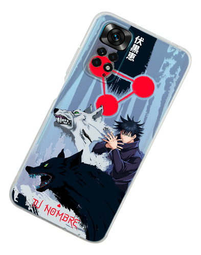 Funda Para Xiaomi Jujutsu Kaisen Megumi Fushiguro Tu Nombre