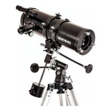 Telescopio Equatorial 1400x150mm Greika Ampliação 1050x Cor Preto