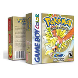 Pokemon Gold Version Game Boy Fisico Completo De Pikachu Gbc
