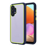 Funda Blindex Cam Transparente Antigolpes Para Galaxy A32 4g