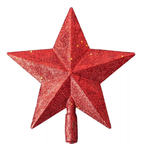 Estrella Puntal 15cm Arbol Navidad Adorno Decoracion Colores