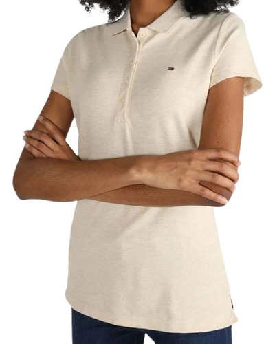 Polo De Mujer Tommy Hilfiger J3013 Whp1 