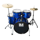 Bateria Acusticas Lm Drums Dk-125 Con Platillos Y Asiento 