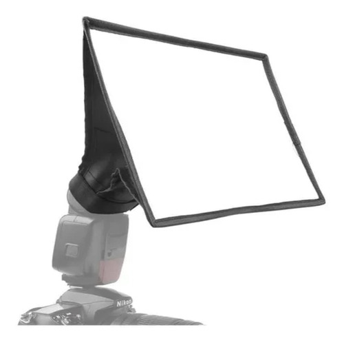 Difusor Plegable Softbox Universal 20x30 Cm Reflex Canon