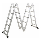 Escalera De Aluminio Multipropósito Igpro Igep57-20 Plateado