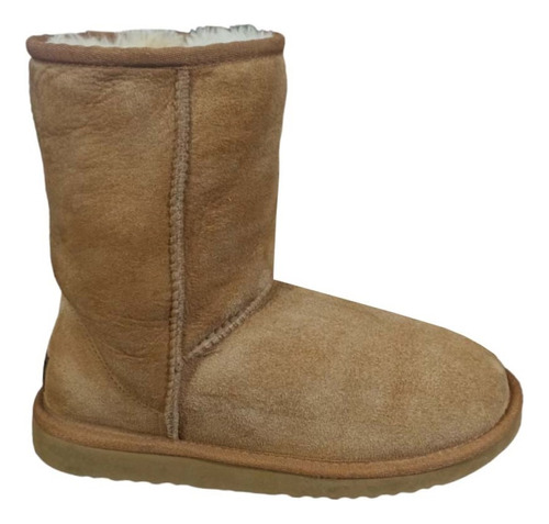 Bota Ugg Modelo Classic Short Castaño - Unisex Talla 36