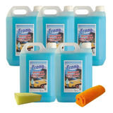 Shampoo P/ Autos Brillo Intenso X 5 L - Pack 5 Unidades