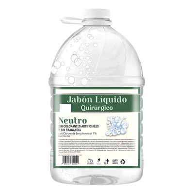 Jabon Liquido Quirúrgico Desinfectante 5l Moxhi Cosmetic | Meses sin interés