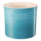 Porta Utensílios Le Creuset Clássico 2,3l Em Cerâmica Azul