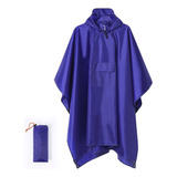 Chaqueta De Impermeable De Poncho De Lluvia Con Capucha