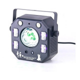 Globo Magic Rgbw E Uv Moving Strobo Laser Dmx 4 Efeito Em 1