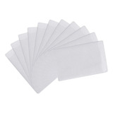 100 Micas Laminas Plastificado Brillantes Carnet / 125 Mic