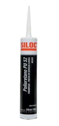 Sellador Adhesivo Siloc Pu 52 Parabrisas Poliuretano X 310ml