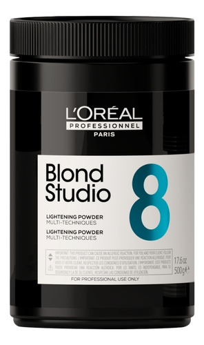 Decolorante Loreal Blond Studio 8 500g  (sin Amoniaco) 