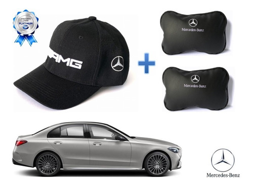 Gorra + Par Cojines Asiento Mercedes C200 Sport 2022 A 2024