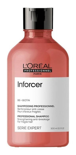 Shampoo Loreal Inforcer B6 + Biotin 300ml Cabellos Débiles 