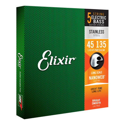 Cuerdas Para Bajo Eléctrico De 5 Cuerdas Elixir