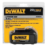 Bateria Premium 20v Ion Litio 3ah Dcb200-b3 Dewalt Dcb200-b3
