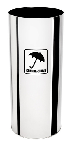 Porta Guarda Chuva Aço Inox 24x70 30 Litros Ecobin