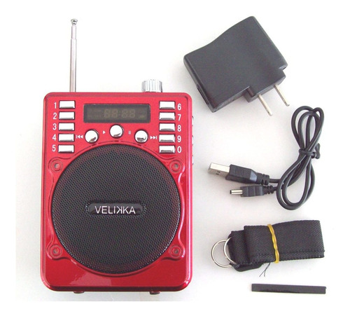 Radio Fm Mp3 Bat Recarg Microfono Bluetooth Precio 1 Pza 