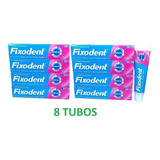 Fixodent 68g Original 100% Fixador Protese Dentaria 08 Tubos