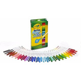 Crayola 50ct Super Tips Marcadores Lavables 50 Variedad De C