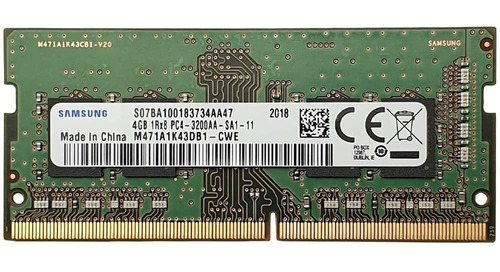 Memoria Ram Sodimm 4gb Samsung 3200 Mhz M471a5244cb0cwe