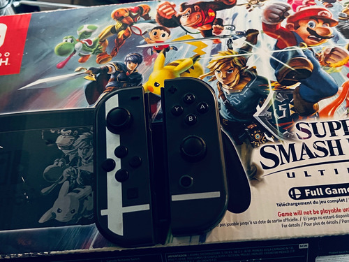 Joycons Edición Smash Bros Ultímate Original Nintendo Switch