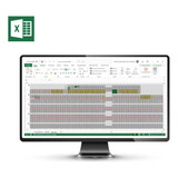 Lay Out Almacén (plantilla Excel) Control De Inventarios