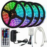 20 M 65.61 Ft Multicolor Rgb Led Tira Rollo Decoración Luce