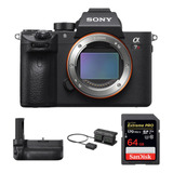 Sony Alpha A7r Iii Mirrorless Digital Camara Body Con Vertic