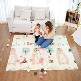 Alfombra Antigolpes Bebe Plegable Reversible