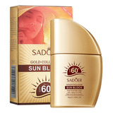 Bloqueador Solar Gold Colageno Sadoer Blanqueador Fps60 30g