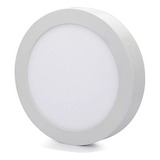 Plafon Panel Led Redondo Interior 12w Luz Led 160mm X 28mm