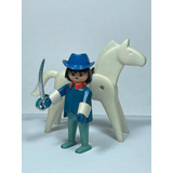 Playmobil Trol Velho Oeste General E Cavalo Cabalaria União