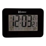 Relógio Despertador Digital Touch Herweg 2983-034 - Preto