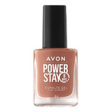Avon - Power Stay - Esmalte Gel - Diversas Cores Cor Nude Supremo