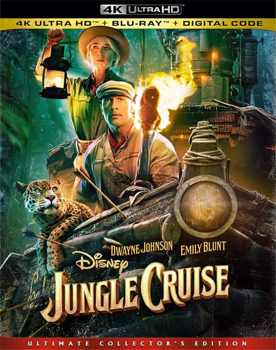 Jungle Cruise | 4k Ultra Hd + Blu Ray + Dig. Película Nuevo
