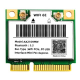 Tarjeta Wifi 6e Ax210hmw Mini Pcie Wifi 6 Wifi