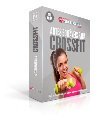 100 Artes Editáveis Para Redes Sociais De Crossfit