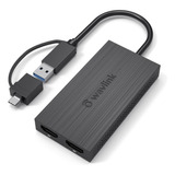 Usb 3.0 Y Usb C A Hdmi Dual Display Wavlink Adaptador